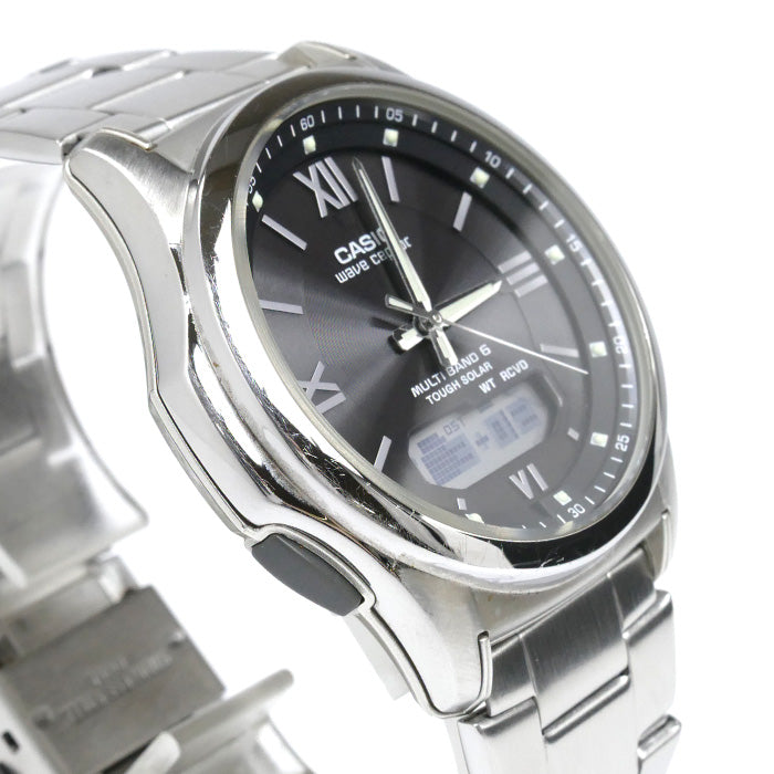 CASIO カシオ wave ceptor 腕時計 ソーラー WVA-M630D-1A4JF MULTIBAND6 メンズ【中古】