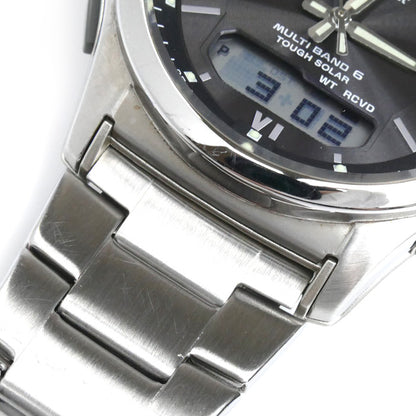 CASIO カシオ wave ceptor 腕時計 ソーラー WVA-M630D-1A4JF MULTIBAND6 メンズ【中古】