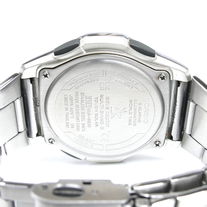 CASIO カシオ wave ceptor 腕時計 ソーラー WVA-M630D-1A4JF MULTIBAND6 メンズ【中古】