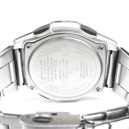 CASIO カシオ wave ceptor 腕時計 ソーラー WVA-M630D-1A4JF MULTIBAND6 メンズ【中古】