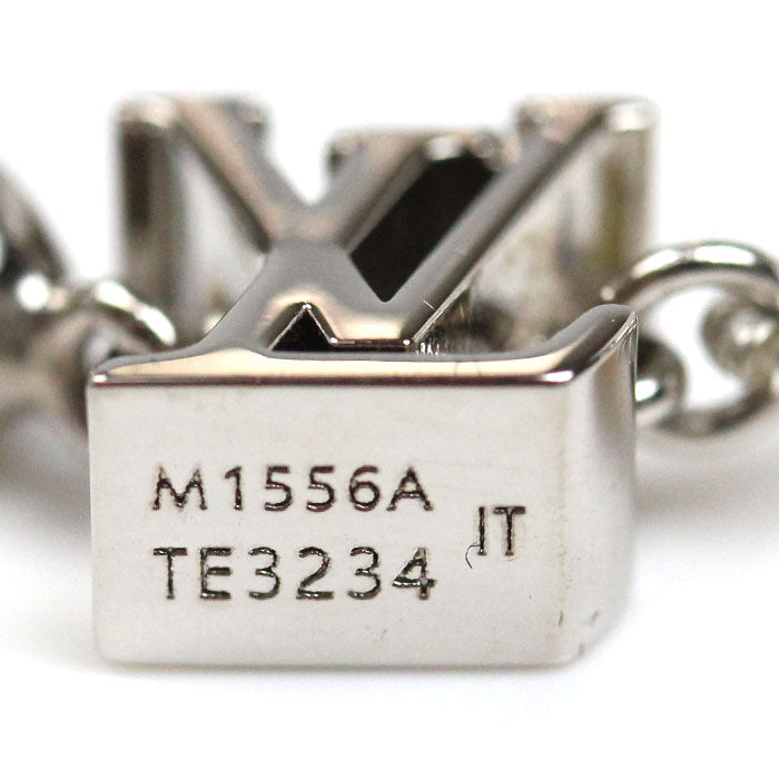 LOUIS VUITTON ルイ・ヴィトン メタル ガラスパール パールフュージョン ブレスレット M1556A 13.5g 17.5~22.5cm ユニセックス【中古】