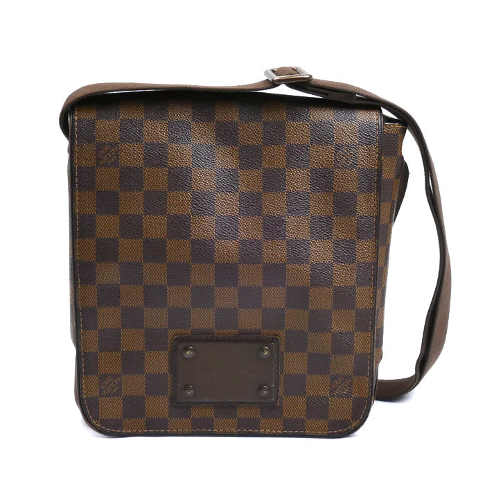 LOUIS VUITTON ルイ・ヴィトン ブルックリンPM ショルダーバッグ ダミエ ブラウン N51210 CA1182 ユニセックス【中古】