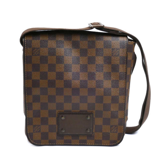 LOUIS VUITTON ルイ・ヴィトン ブルックリンPM ショルダーバッグ ダミエ ブラウン N51210 CA1182 ユニセックス【中古】