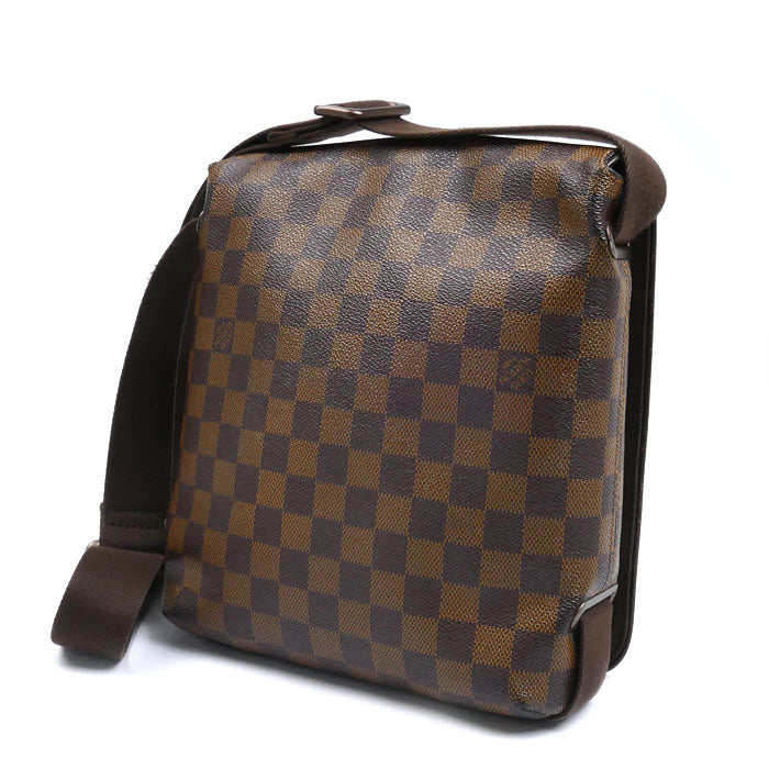 LOUIS VUITTON ルイ・ヴィトン ブルックリンPM ショルダーバッグ ダミエ ブラウン N51210 CA1182 ユニセックス【中古】