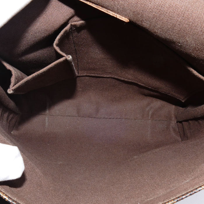 LOUIS VUITTON ルイ・ヴィトン ブルックリンPM ショルダーバッグ ダミエ ブラウン N51210 CA1182 ユニセックス【中古】