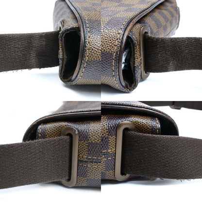 LOUIS VUITTON ルイ・ヴィトン ブルックリンPM ショルダーバッグ ダミエ ブラウン N51210 CA1182 ユニセックス【中古】