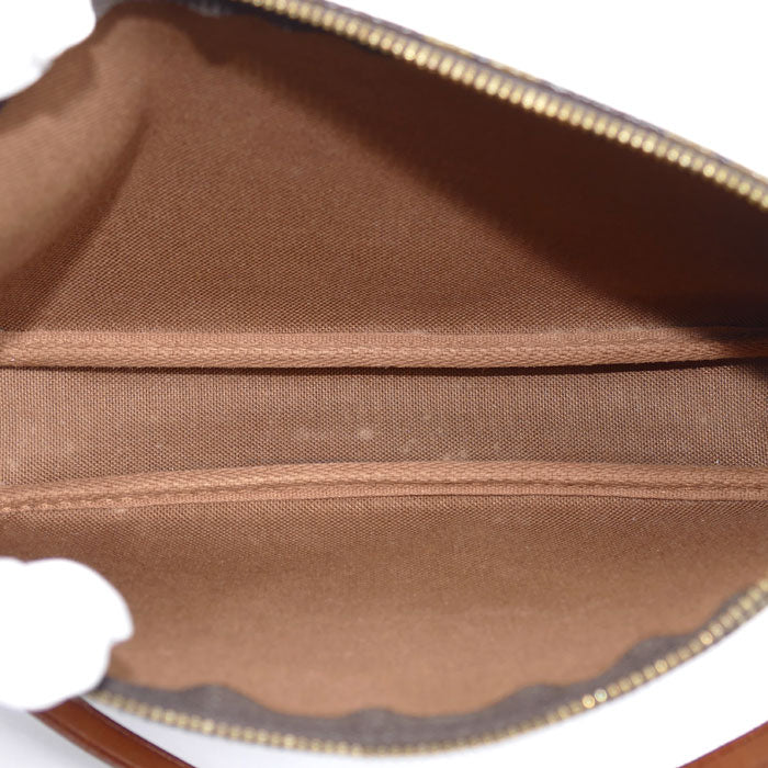 LOUIS VUITTON ルイ・ヴィトン ポシェットアクセソワール モノグラム ブラウン M51980 CA1001 レディース【中古】