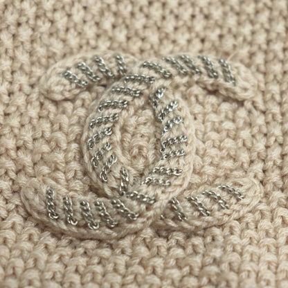 CHANEL シャネル マフラー ベージュ レディース【中古】
