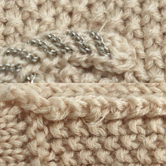 CHANEL シャネル マフラー ベージュ レディース【中古】