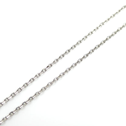 Pt900プラチナ ネックレス 小豆 1.8g 40cm レディース【中古】