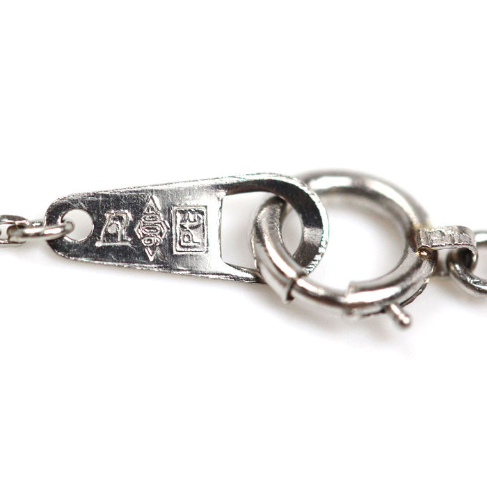 Pt900プラチナ ネックレス 小豆 1.8g 40cm レディース【中古】