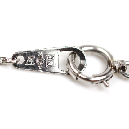 Pt900プラチナ ネックレス 小豆 1.8g 40cm レディース【中古】