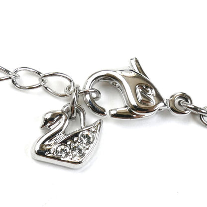 SWAROVSKI スワロフスキー 2連 ネックレス 50/55cm レディース【中古】