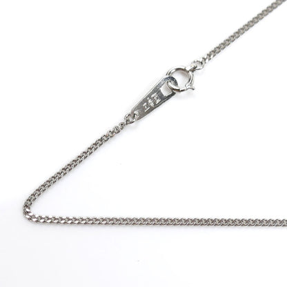 Pt850プラチナ ネックレス 喜平2面カット 3.6g 40cm レディース【中古】