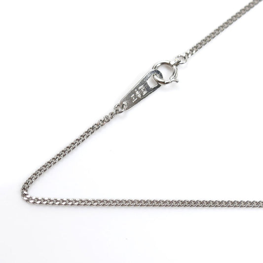 Pt850プラチナ ネックレス 喜平2面カット 3.6g 40cm レディース【中古】