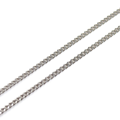 Pt850プラチナ ネックレス 喜平2面カット 3.6g 40cm レディース【中古】