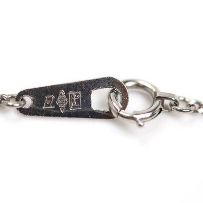 Pt850プラチナ ネックレス 喜平2面カット 3.6g 40cm レディース【中古】