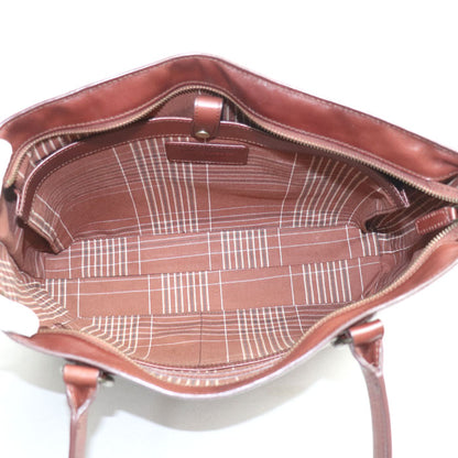 MOTHER HOUSE アンティーク スリムトート トートバッグ ブラウン メンズ【中古】