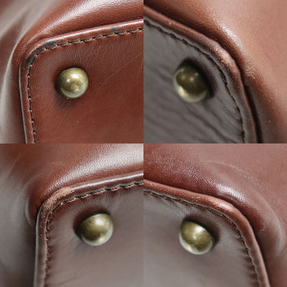 MOTHER HOUSE アンティーク スリムトート トートバッグ ブラウン メンズ【中古】