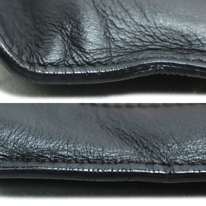 FENDI フェンディ ボキャブラリー LOVE クラッチ クラッチバッグ ブラック マルチ 7N0078 ユニセックス【中古】