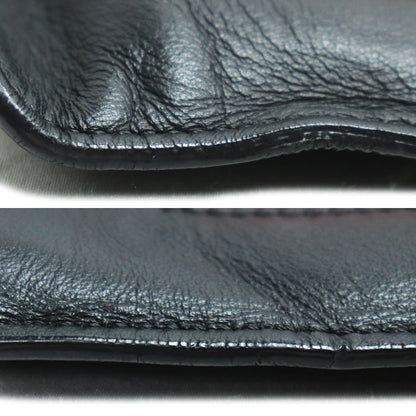 FENDI フェンディ ボキャブラリー LOVE クラッチ クラッチバッグ ブラック マルチ 7N0078 ユニセックス【中古】