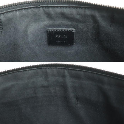 FENDI フェンディ ボキャブラリー LOVE クラッチ クラッチバッグ ブラック マルチ 7N0078 ユニセックス【中古】