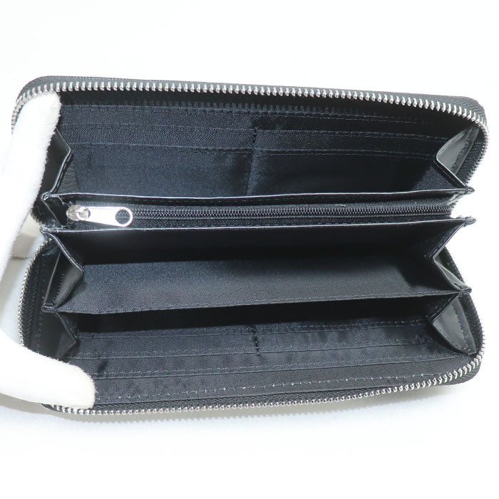 FILA フィラ 長財布 ラウンドファスナー ブラック ホワイト FIS-0641 メンズ レディース ユニセックス【未使用】【買取品】