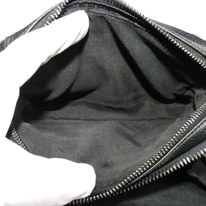 Christian Dior クリスチャンディオール オブリーク ジャガード ジップポーチ ショルダーバッグ ネイビー 20BBC119YSE ユニセックス【中古】