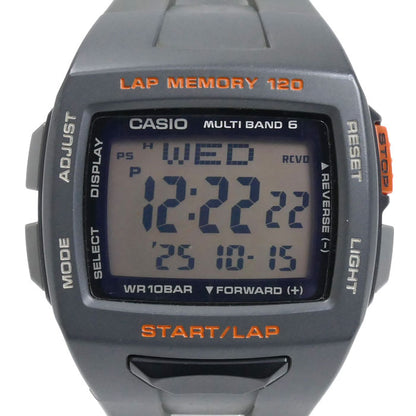 CASIO カシオ PHYS MULTIBAND6 腕時計 ソーラー STW-1000-8JH 電波 メンズ【中古】