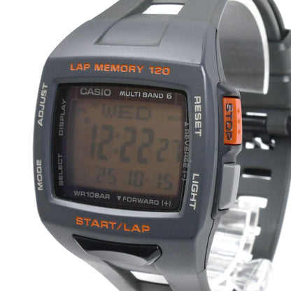 CASIO カシオ PHYS MULTIBAND6 腕時計 ソーラー STW-1000-8JH 電波 メンズ【中古】