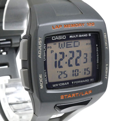 CASIO カシオ PHYS MULTIBAND6 腕時計 ソーラー STW-1000-8JH 電波 メンズ【中古】