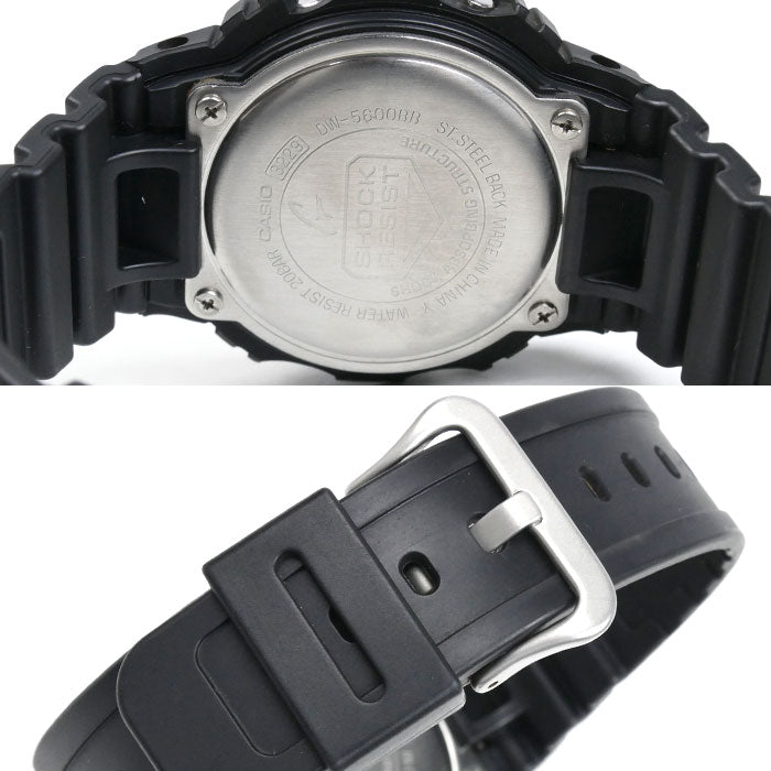 CASIO カシオ G-SHOCK 腕時計 電池式 DW-5600BB-1JF メンズ【中古】
