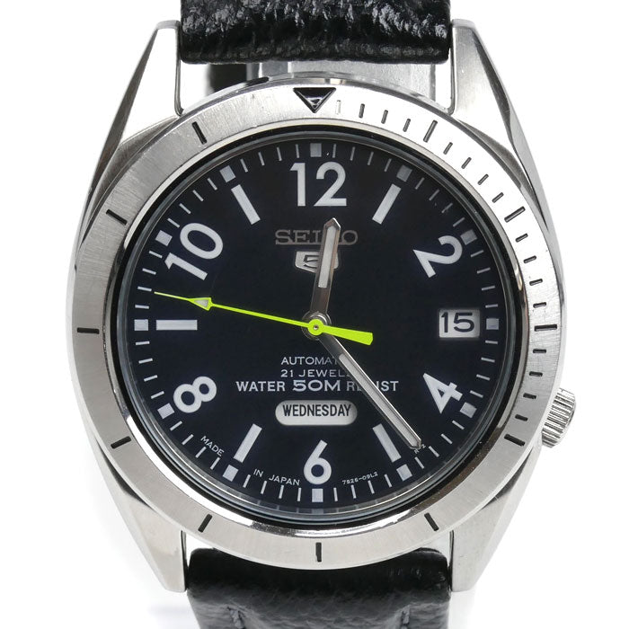 SEIKO セイコー セイコー5 腕時計 自動巻き 7S26-03D0 メンズ【中古】