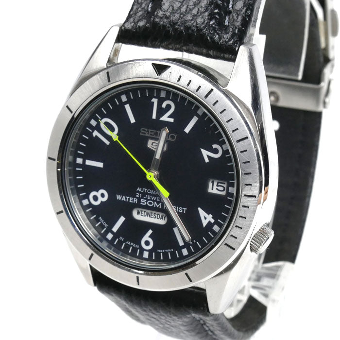 SEIKO セイコー セイコー5 腕時計 自動巻き 7S26-03D0 メンズ【中古】