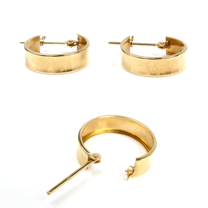 K18YG イエローゴールド ピアス 1.2g レディース【中古】