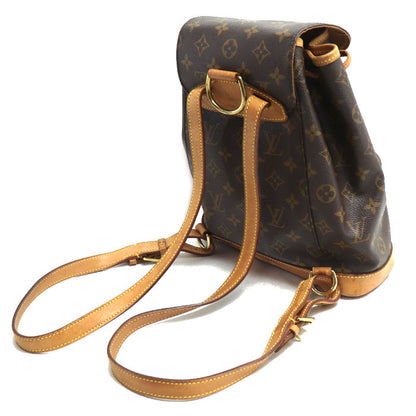 LOUIS VUITTON ルイ・ヴィトン モンスリMM リュック・デイパック モノグラム ブラウン M51136 SP1917 レディース【中古】