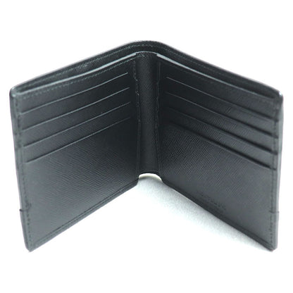 MONTBLANC モンブラン サルトリアル ジェット 8㏄ 二つ折り財布 ブラック 118393 メンズ【中古】【極美品】