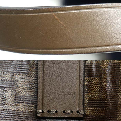 FENDI フェンディ FILAコラボ ズッカ柄 トートバッグ 2Wayショルダーバッグ ブラウン マルチ 8BM357 レディース【中古】