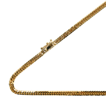 K18YG イエローゴールド ネックレス 喜平6面Wカット 20.2g 50cm メンズ【中古】