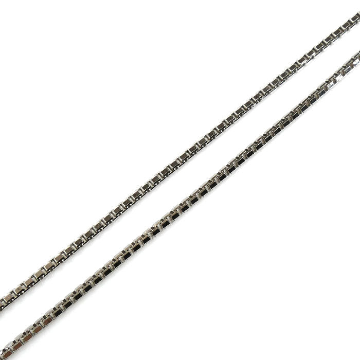 Pt850プラチナ ネックレス ベネチアン 3.9g 40cm レディース【中古】