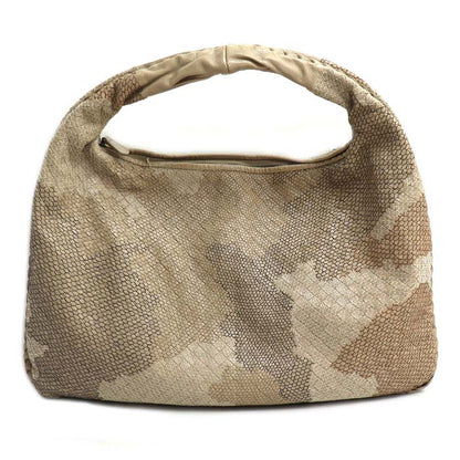 BOTTEGAVENETA ボッテガヴェネタ ホーボー ワンショルダー ショルダーバッグ ベージュ 115654 レディース【中古】