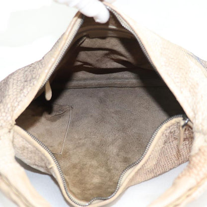 BOTTEGAVENETA ボッテガヴェネタ ホーボー ワンショルダー ショルダーバッグ ベージュ 115654 レディース【中古】