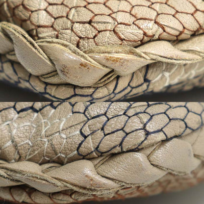 BOTTEGAVENETA ボッテガヴェネタ ホーボー ワンショルダー ショルダーバッグ ベージュ 115654 レディース【中古】