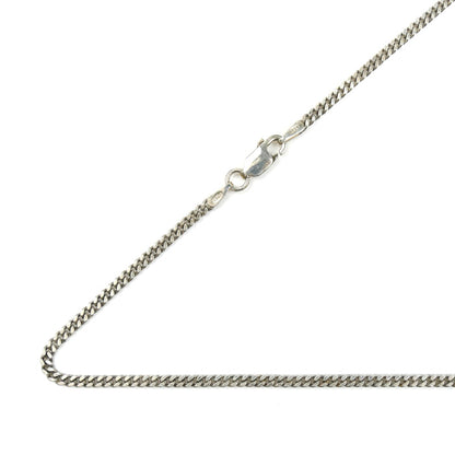 シルバー925 ネックレス 喜平2面カット 8.4g 60cm メンズ【中古】