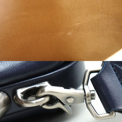 YOUTA 3WAY ダレスバッグ 縦型Sサイズ リュック・デイパック ネイビー Y9S/ｙ34 傘ケース付き ユニセックス【中古】【美品】