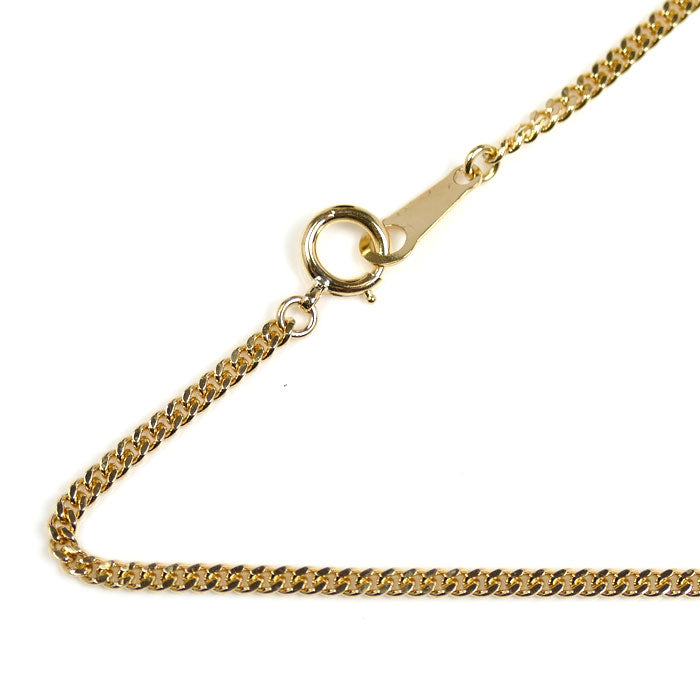 K18YG イエローゴールド ネックレス 喜平2面カット 7.1g 50cm ユニセックス【中古】