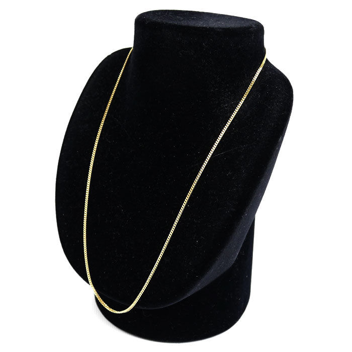 K18YG イエローゴールド ネックレス 喜平2面カット 7.1g 50cm ユニセックス【中古】