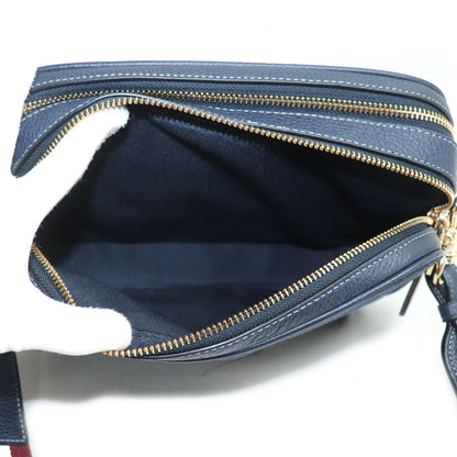 COACH コーチ ジェス クロスボディ ショルダーバッグ ネイビー C8585 IMDEN アウトレット品 ユニセックス【中古】【極美品】