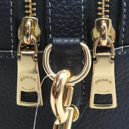 COACH コーチ ジェス クロスボディ ショルダーバッグ ネイビー C8585 IMDEN アウトレット品 ユニセックス【中古】【極美品】