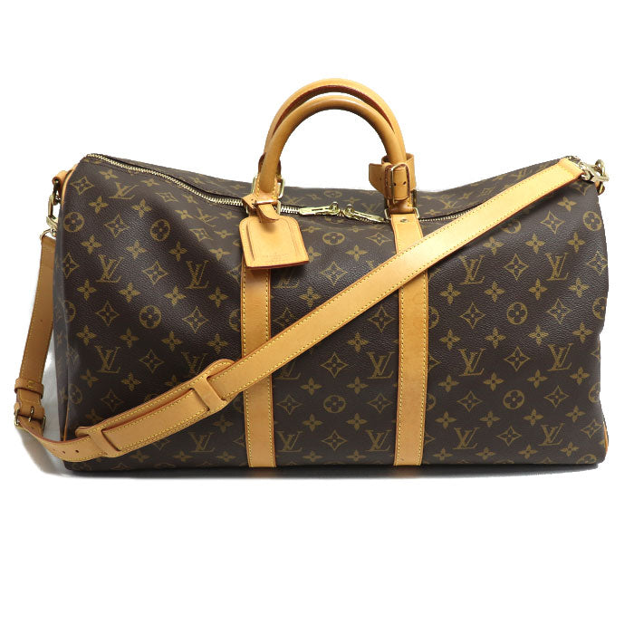 LOUIS VUITTON ルイ・ヴィトン キーポルバンドリエール50 2Wayショルダーバッグ モノグラム ブラウン M41416 SP1928 ユニセックス【中古】